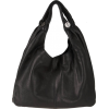 big black leather bag - Torbe - 