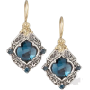 Topaz earrings - Серьги - 