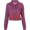 Topshop Dip Dyed Denim Jacket Jacket - coats - Jacket - coats - 