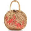 Topshop Crab straw mini tote bag - ハンドバッグ - 