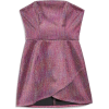 Topshop Glitter Bandeau Mini Dress - Dresses - 