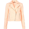 Topshop Neon Denim Biker Jacket - Jaquetas e casacos - 