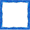 Torn border blue glitter - Frames - 