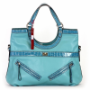 Tosca Croco Trim Satchel Handbag Mint - Hand bag - $39.95 