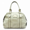 Tosca Textured Satchel Handbag Gray - Hand bag - $29.95 