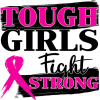 Tough Girls Fight Strong Breast cancer a - 插图用文字 - 