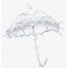 Transparent Water Umbrella Effect - Illustrazioni - 
