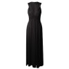 Trendy-Clothings Women's Sleeveless Spring Coil Maxi Dress Long Jersey Stretch Maxi Dress - Dresses - $5.51 