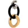 Triple Hoop Brass Earrings - Uhani - 