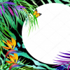 Tropical Background Colorful - Tła - 