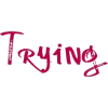Trying Font - イラスト用文字 - 