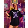 T-shirt with Japanese dragon - Mie foto - 