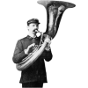 Tuba Player - Люди (особы) - 