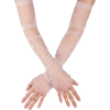 Tulle, Pearls, Gloves, Fingerless - Gloves - $7.21  ~ £5.48