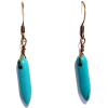 Blue Green Turquoise Stone Earring - イヤリング - $13.50  ~ ¥1,519