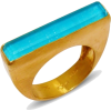 Turquoise Baguette Ring - Кольца - 