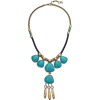 Turquoise Statement Necklace - Ogrlice - $52.99  ~ 45.51€
