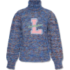 Turtleneck sweater with logo Love Moschi - Пуловер - 