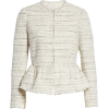 Tweed Peplum Jacket TAILORED BY REBECCA - Jacket - coats - 