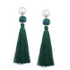 Twinsmall Vintage Jewelry Women Bohemian Fashion Weave Tassel Earrings Long Drop Earrings - Earrings - $1.68 