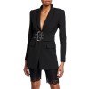Two-Button Blazer with Wide Belt - Chaquetas - $595.00  ~ 511.04€