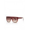 Two Tone Plastic Shield Sunglasses - Темные очки - $5.99  ~ 5.14€