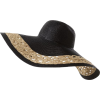 Two Tone Wide Brim Hat - Hüte - 