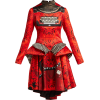 Typo printed silk-twill mini dress - sukienki - 