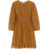 ULLA JOHNSON Ailey cotton and linen dres - sukienki - 