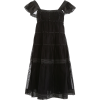 ULLA JOHNSON black dress - ワンピース・ドレス - 