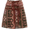 ULLA JOHNSON printed panel mini skirt - 裙子 - 