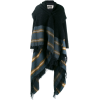 UMA WANG striped cape - Jaquetas e casacos - 