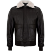 USAF A2 Aviator Mens Brown Bomber Leather Jacket - Jacken und Mäntel - 214.00€ 