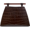 USISI Johnny Croc-Effect Leather Bag - Hand bag - $575.00 