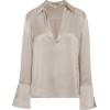 USISI silky blouse - 半袖衫/女式衬衫 - 