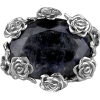 UTOPIA. Silver & Labradorite Roses Ring - Obroči - £62.00  ~ 70.07€