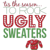 Ugly Christmas Sweater - Texts - 