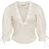 Ulla Johnson Pia Ribbed-Knit Cotton Top - Camicie (corte) - 