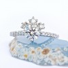 Unique Diamond Engagement Ring, Tiara Un - Mie foto - 
