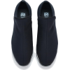 Unisex Black Red Neoprene Sneaker - Superge - 