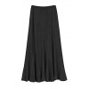 Urban CoCo Women's Vintage Elastic Waist A-Line Long Midi Skirt - 裙子 - $18.86  ~ ¥126.37