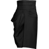 V Ave S.R. Skirts Black - Gonne - 