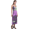 V-Neck Open Fork Long Dress - ファッションショー - $34.99  ~ ¥3,938