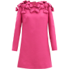 VALENTINO Bow-trim wool-blend cady mini - ワンピース・ドレス - 