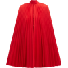 VALENTINO  Pleated virgin-wool cape - Jacket - coats - 