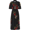 VALENTINO Printed silk wrap dress - sukienki - 
