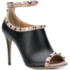 VALENTINO Rockstud peep toe sandals - Sandalias - 