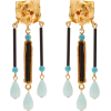 VALENTINO  Skull-embellished drop-pendan - Earrings - 