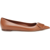 VALENTINO VLOGO leather ballet flats - 平鞋 - 