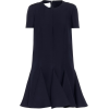 VALENTINO Wool and silk minidress - Dresses - 